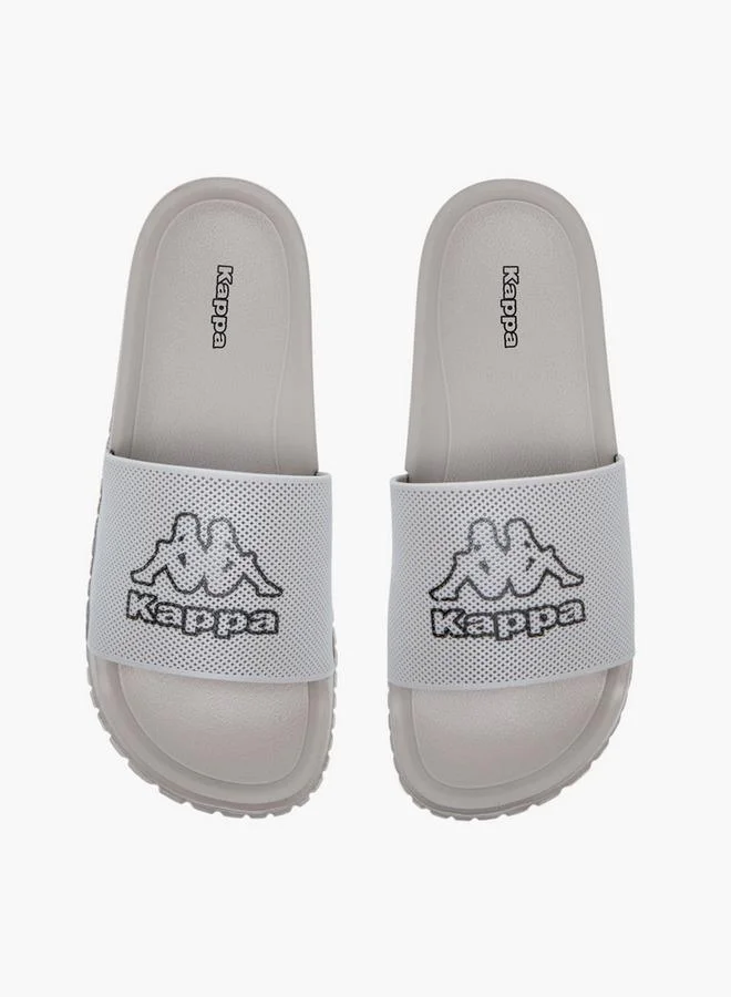 كابا Men's Logo Print Slide Sandals