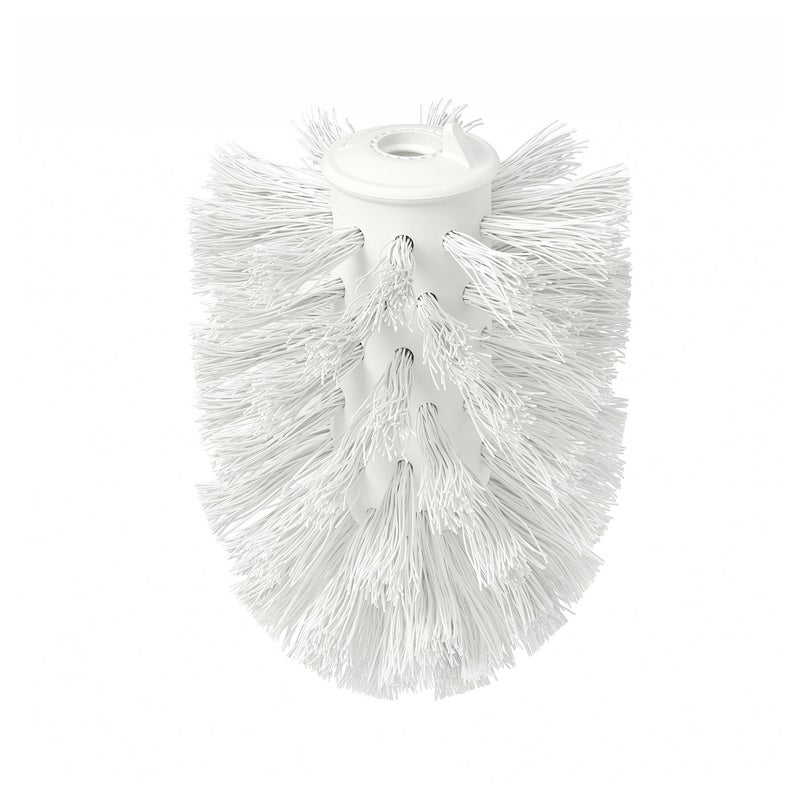 Baitique Replacement Toilet Brush Head, White - Fits Interchangeable Holders - Image 1