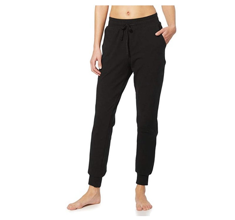 European and American womens yoga jogging pants cotton casual sports pants special offer AliExpress eBay Amazon wish foreign trade dark gray - Image 4