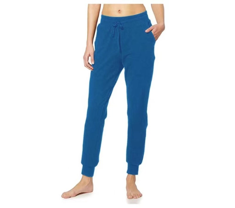 European and American womens yoga jogging pants cotton casual sports pants special offer AliExpress eBay Amazon wish foreign trade dark gray - Image 3