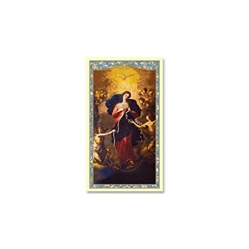 Autom Mary Untier of Knots Holy Card - Powerful and Miraculous Prayer Card - 10 Pack - Image 3