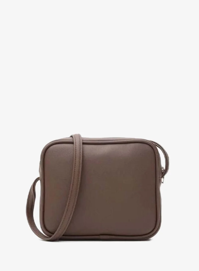 Lina Crossbody Bag Dark Coffee.