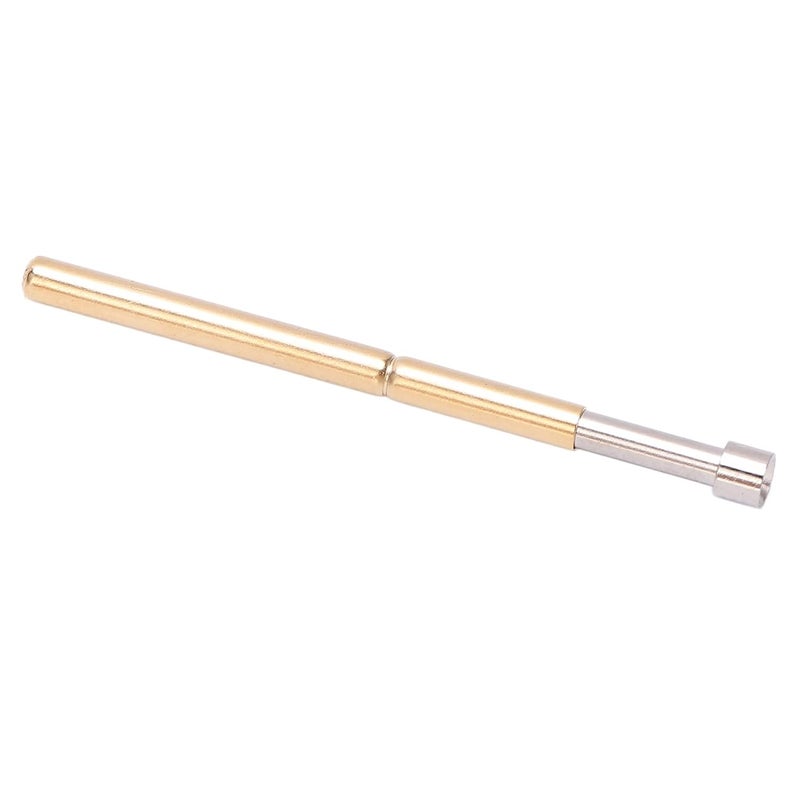 Spring Test Pogo Pin, Concave Head Brass Material, 2.02mm Tube Diameter, 33.35mm Length, 100pcs - Durable, Precision PCB Testing, Industrial and Electronic Us - Image 5