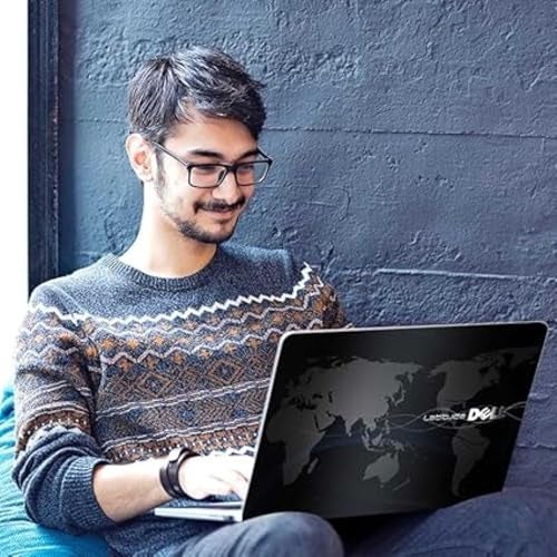 Galaxsia غطاء لابتوب كامل الجسم من غالكسيا بنمط D83 من الفينيل/ملصق/غطاء يصلح لأجهزة اللابتوب حتى 15.6 بوصة - لابتوبات ديل (15x10 بوصة) - Image 5
