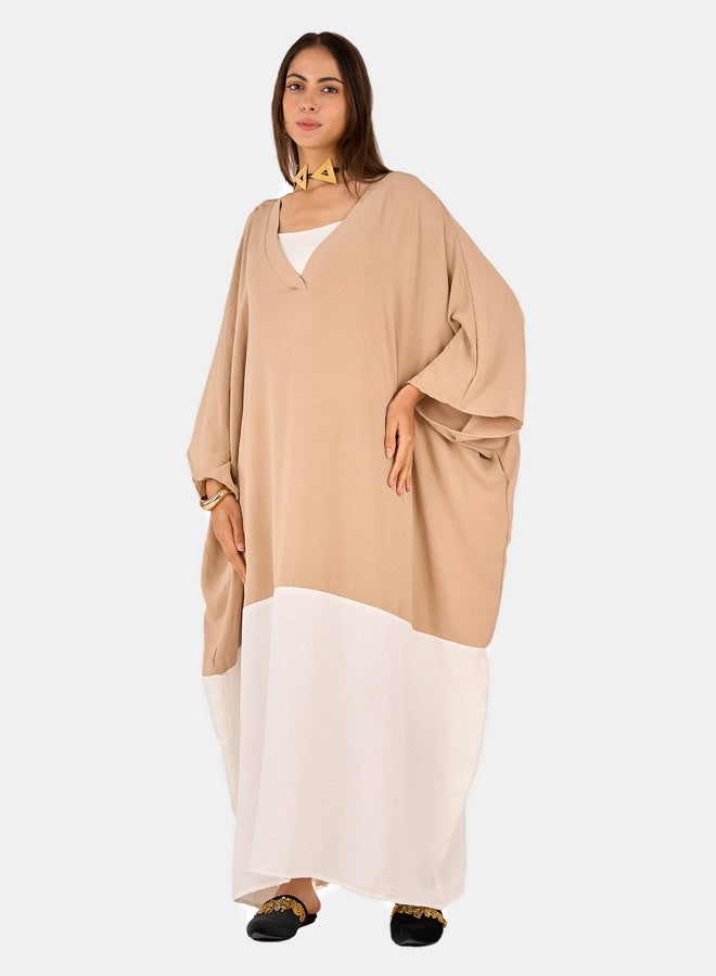 Clue Dual-Tone Tencel Abaya - Image 2