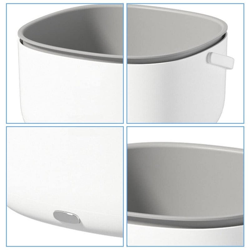 Crobat Electric Kitchen Vegetable Fruit Drain Basket Double Layer Strainer Drain Baskets - Image 2