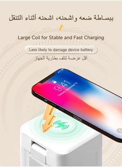 Generic Tower strip Socket multi-function extension cord tower wireless charging power extension tower small night lighthouse socket  - Image 3
