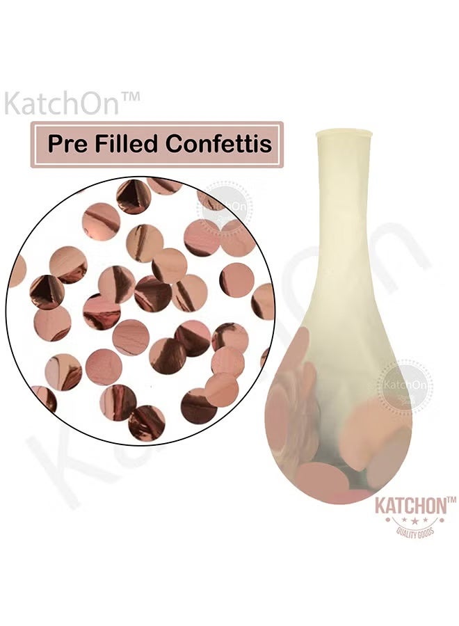 KATCHON 30-Piece Confetti And Latex Decorative Balloons 10x 10x 5inch - Image 5