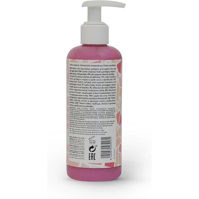SESDERMA HIDRADERMIN BODY MILK FOR INSTANT HYDRATION 250ML - Image 2