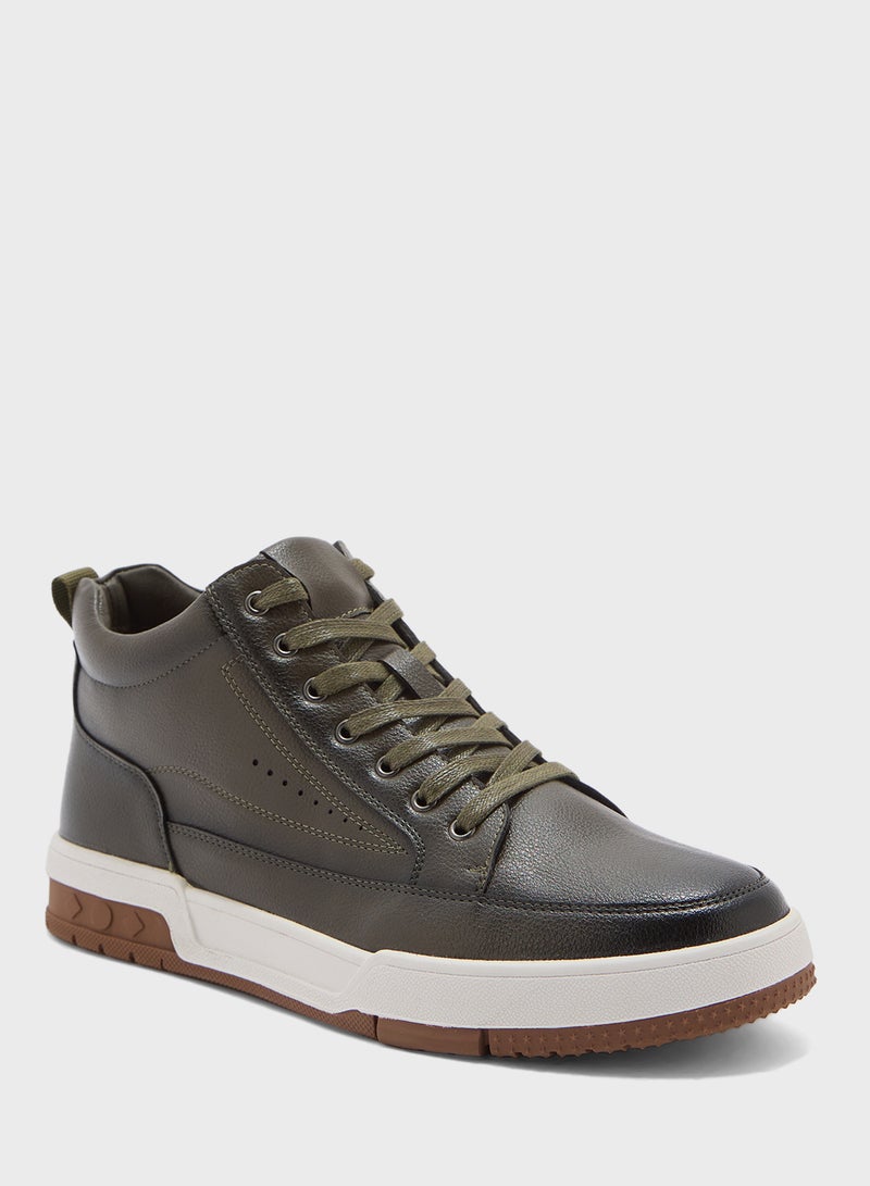 Robert Wood Smart Casual High Top Sneakers  - Image 2