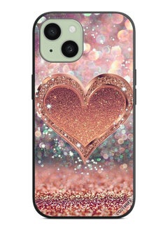 iPhone 15 Glitter Heart