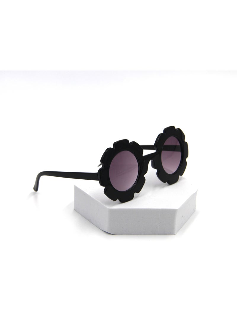 دىدانيالا طقم دانا نظارة ومشابك شعر فيونكة للأطفال والبنات - أسود - Image 4