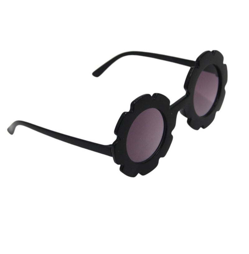 دىدانيالا طقم دانا نظارة ومشابك شعر فيونكة للأطفال والبنات - أسود - Image 2