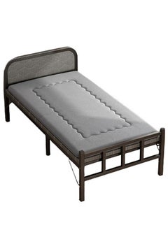 keke Portable Foldaway Household Simple Bed Companion with Mattress 120 cm  - Image 4