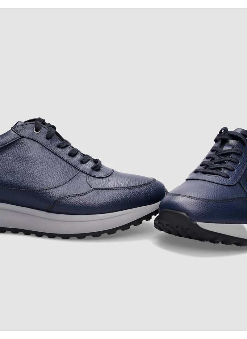 كاباني Navy Blue Lace-Up Men's Sports Shoes