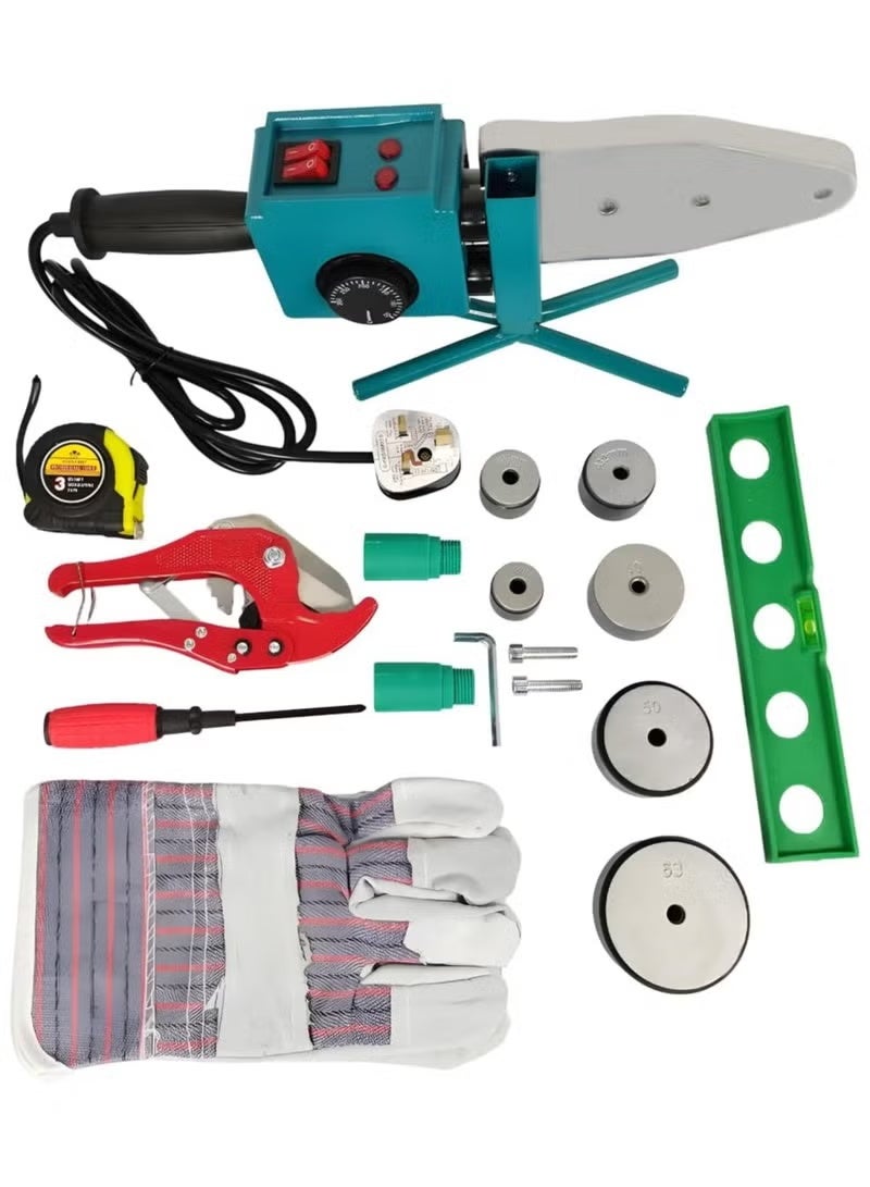 Plastic Pipe Welding Machine Kit Professional Pipe Welding Tool for PPR PB PE Pipes 1500 W - Image 2