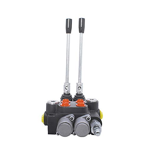 findmall 2 Spool 13GPM 3600PSI Hydraulic Directional Control Valve, SAE Ports Double Acting Valve for Small Tractors, Tractors, Loaders, Log Splitter - Image 2