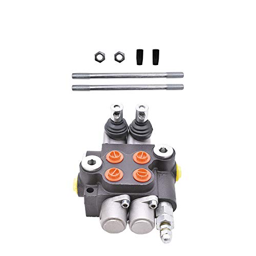 findmall 2 Spool 13GPM 3600PSI Hydraulic Directional Control Valve, SAE Ports Double Acting Valve for Small Tractors, Tractors, Loaders, Log Splitter - Image 3