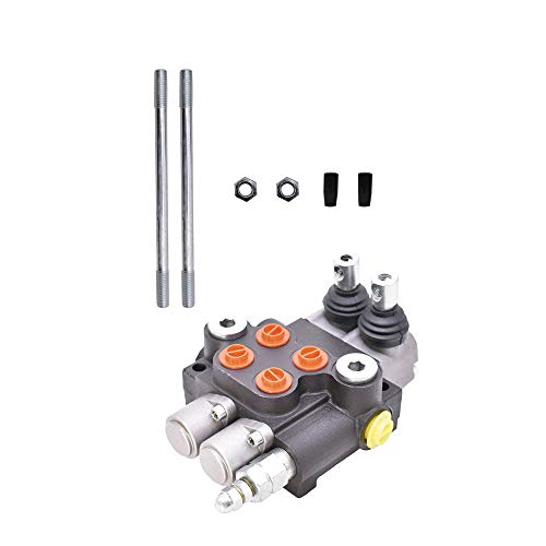 findmall 2 Spool 13GPM 3600PSI Hydraulic Directional Control Valve, SAE Ports Double Acting Valve for Small Tractors, Tractors, Loaders, Log Splitter - Image 4