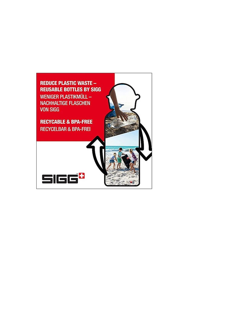 Sigg Kids Water Bottle, Aluminium, Heart Balloons - 0.4L - Image 2