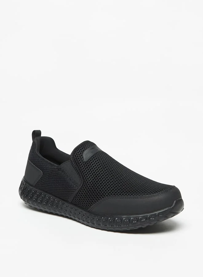 Dash Men'S Textured Slip-On Walking Shoes With Pull-Up Tabs