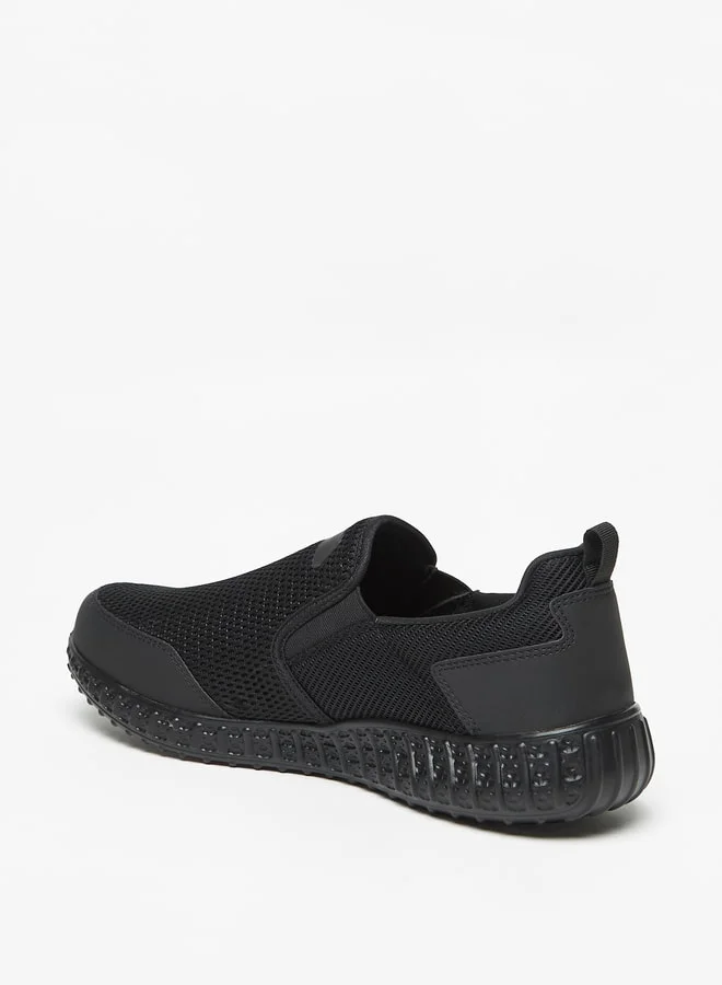 Dash Men'S Textured Slip-On Walking Shoes With Pull-Up Tabs