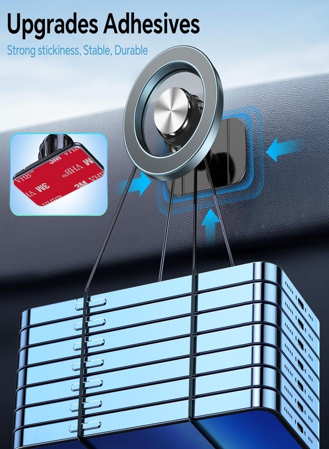 Kaistyle for Magsafe Car Mount【20 Strong Magnets】Magnetic Phone Holder for Car Phone Holder Mount Dash【360°】Cell Phone Holders for Your Car Accessories for Women Men iPhone 16 Pro Max 15 14 13 12 Plus - Image 5