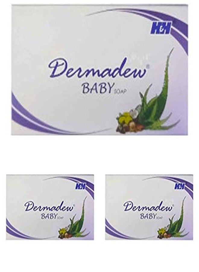 dermadew babysoap(3 * 75GM)