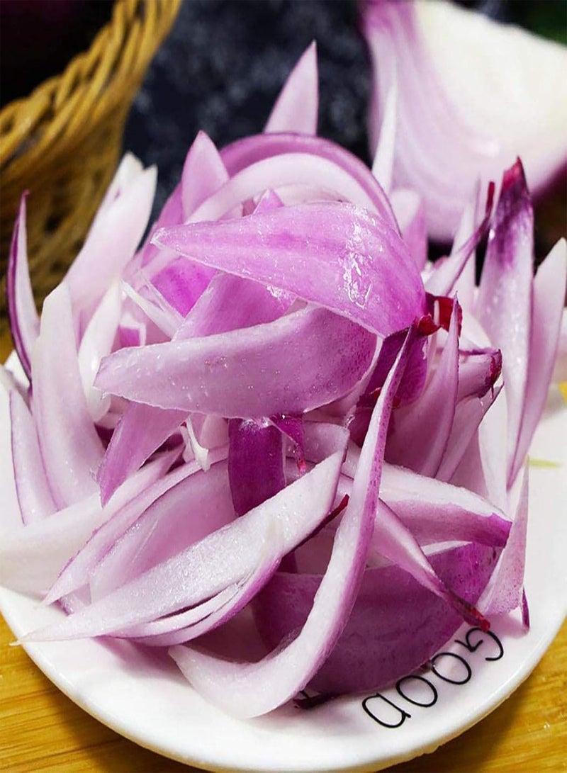 GGOOT 300Pcs Onion Seeds Large Sweet Red Outdoor Vegetable Seedlings for Manor Onion Seeds for Manor - Image 3