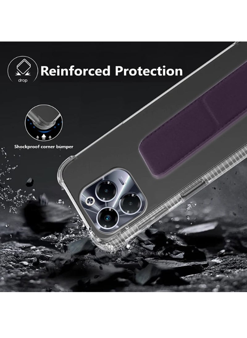 Infinix Note 40X 5G 2024 TPU Hand Grip Air Pillow Case Cover - Clear/Eggplant Purple - pzsku/ZC968A14643017E472808Z/45/_/1731677813/f530513b-a4a9-4cce-a22e-9fd5779f26ba