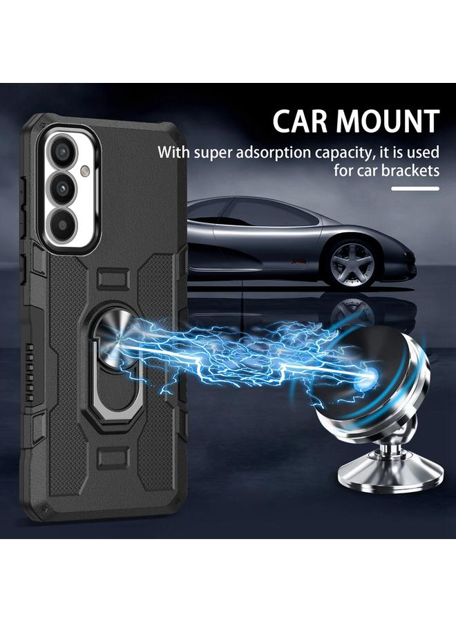 S-TOP Case For Samsung Galaxy A34 5G Ring Holder Armor Hybrid Phone Case - Image 3
