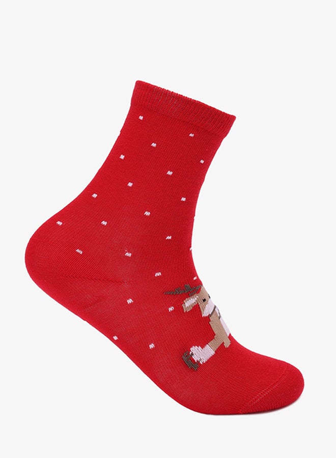 Carina Girly Christmas Socks - 3 Pairs - Image 3