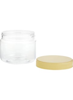 Sunpet Sunpet Alsaqer Round SpiceJar/Pet Jar/Plastic Food Storage Jar Clear, 200 ml Capacity, APC-200  - Image 3