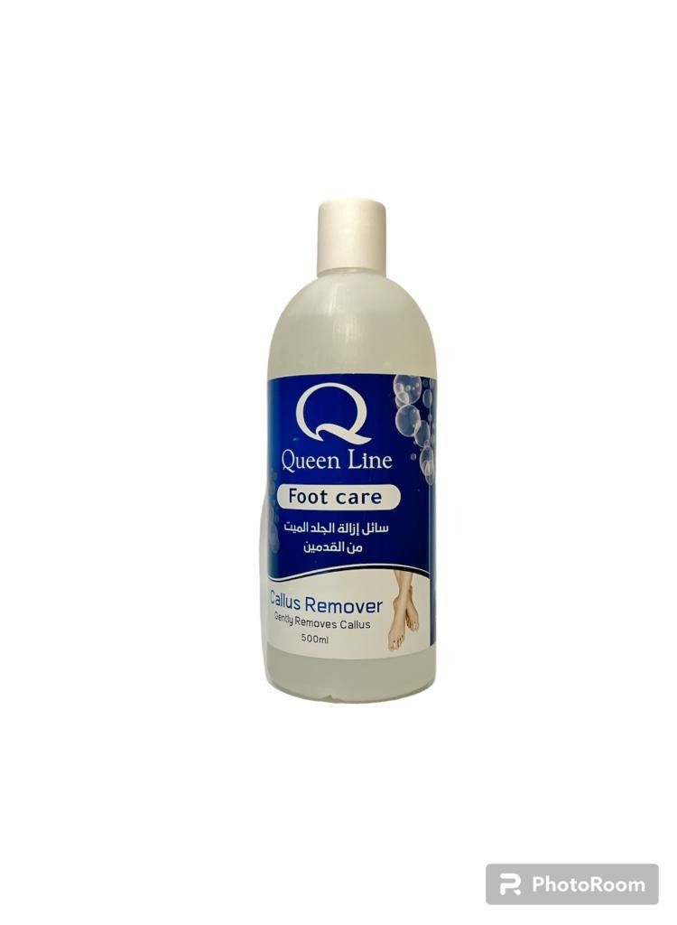 Queen Line Liquid to remove dead skin from the feet 500 ml - Image 1