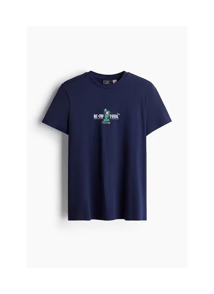 H and M - New HM Casual Loose Cotton Short Sleeved Shirt - Image 1