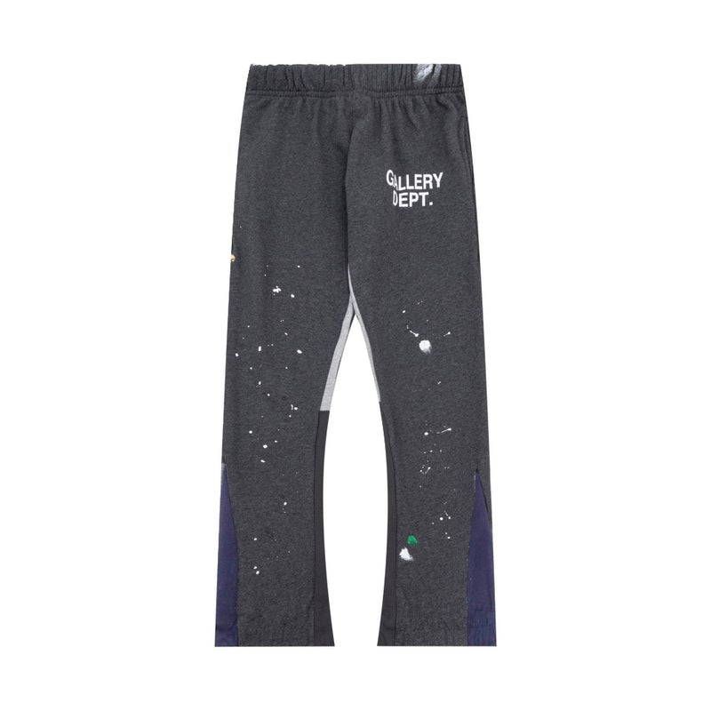 G D Classic Letter Splash-Ink Graffiti Print Patchwork Versatile Sweatpants Unisex Casual Long Pants Direct Shipping - Image 5