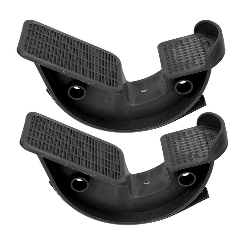 klarako Slant Board, 2pcs Slant Board Calf Stretcher Ankle Foot Incline Board for Stretching Tight Calves Plantar Fasciitis(Black) - Image 1