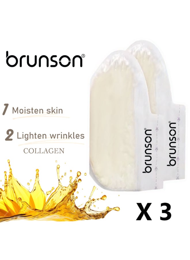 brunson 2 Pieces Nourishing Paraffin Wax Soocks - Disposable Feet Paraffin Gloves Spa Treatment - Deep Hydration And Softness - Moisturizing Pedicure Socks Wax  - Image 2