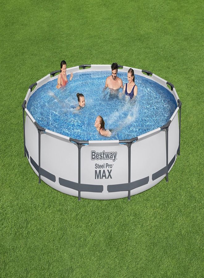 Bestway Steel Pro Frame Pool Set( Filter Pump) 366X76Cm-26-56416 - Image 3