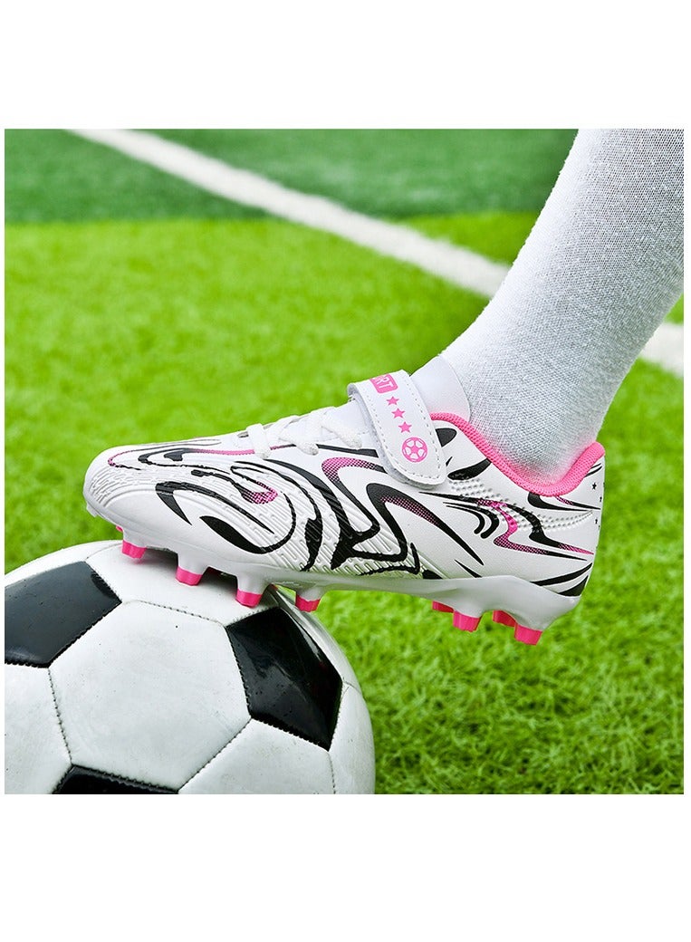 SKT Shiketro Men's soccer cleats for outdoor indoor professional youth boys soccer cleats unisex soccer cleats. - Image 4