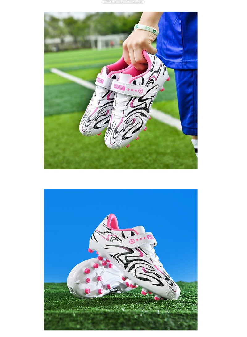 SKT Shiketro Men's soccer cleats for outdoor indoor professional youth boys soccer cleats unisex soccer cleats. - Image 5