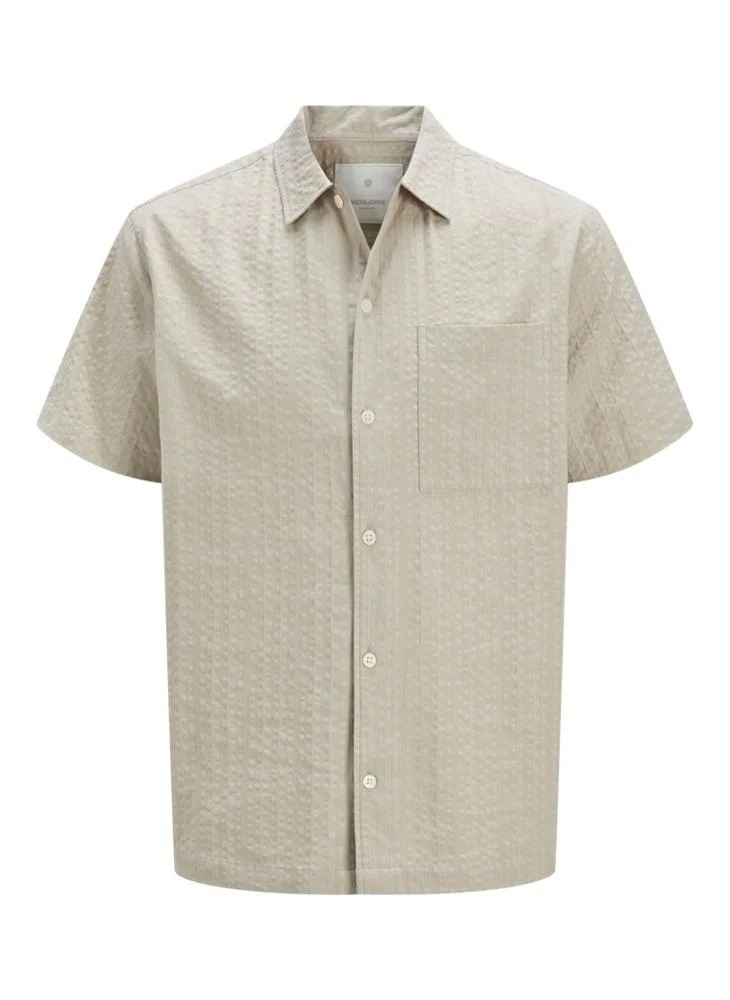JACK & JONES Jprcceaston Seersucker Shirt