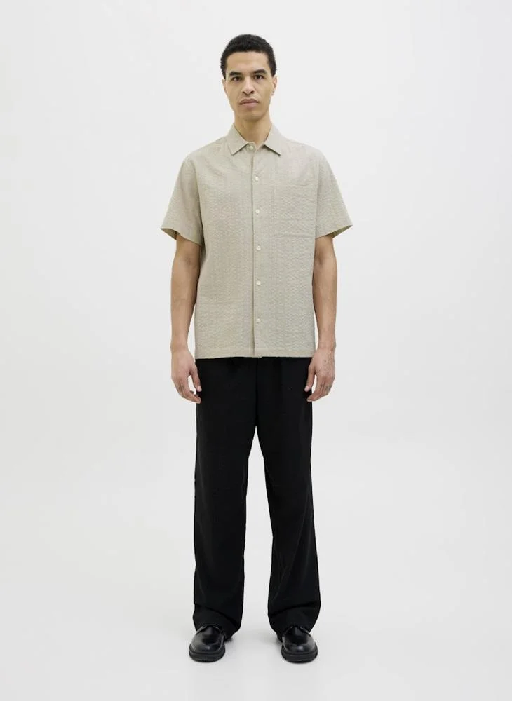 JACK & JONES Jprcceaston Seersucker Shirt