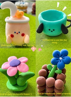 Haidue 36 Colors DIY Plasticine For Kids Education, Super Light Modelling Clay Interactive Toy  - Image 4