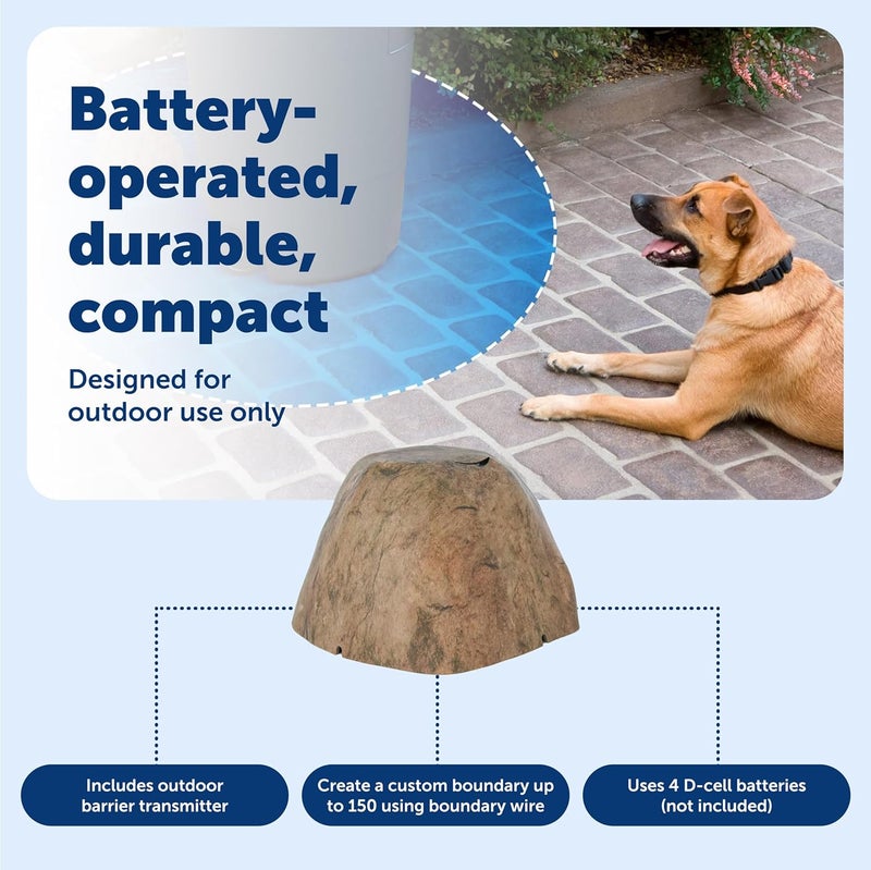 PetSafe Pawz Away Extra Outdoor Pet Barrier Transmitter for Dogs and Cats - Waterproof and Expandable Pet Proofing System - Image 5