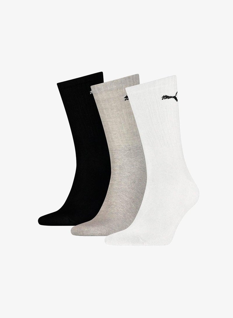 3 Pack Lightweight Crew Socks