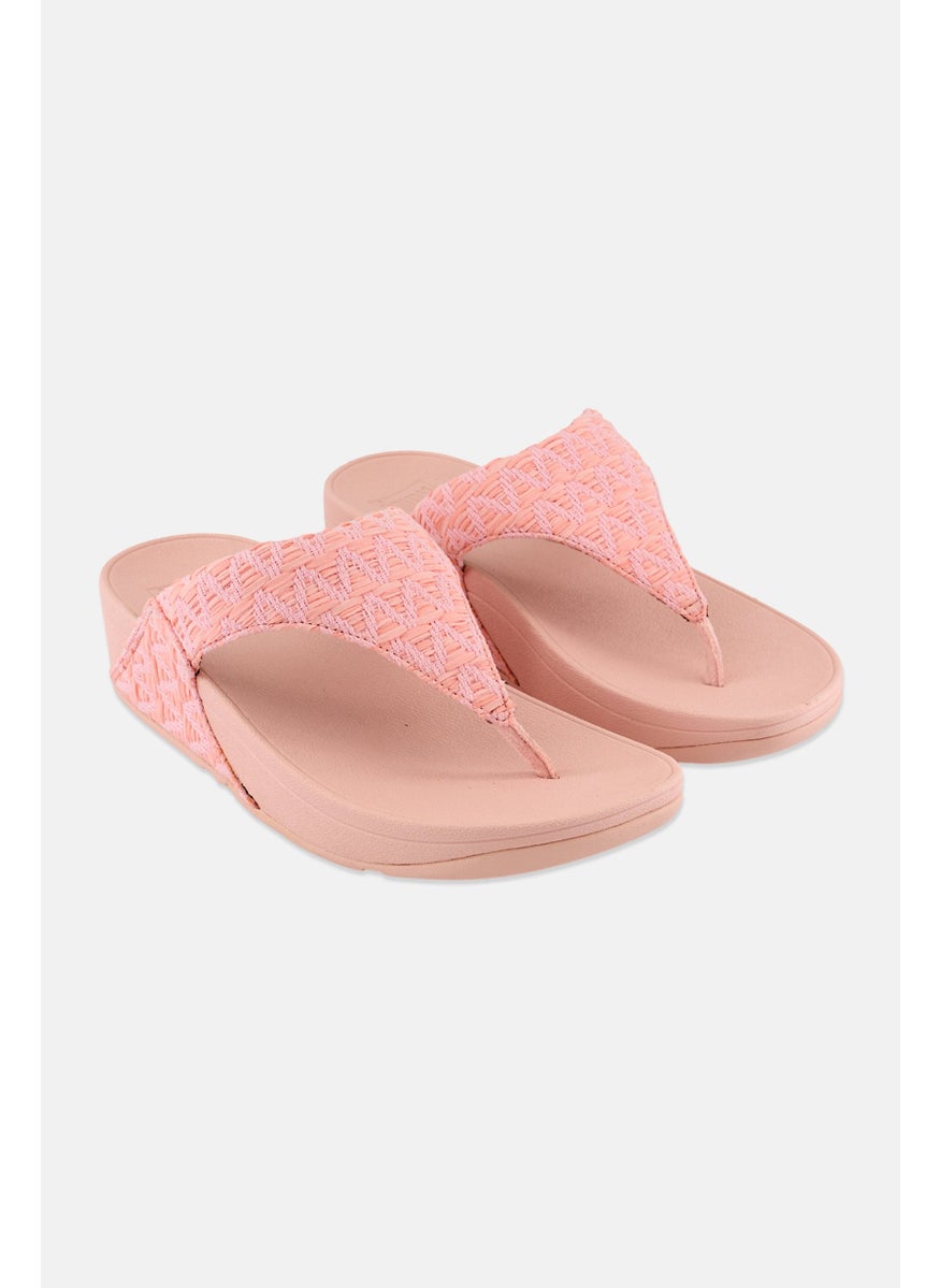 FitFlop Women Lulu Geo Slip On Sandals, Pink  - Image 1