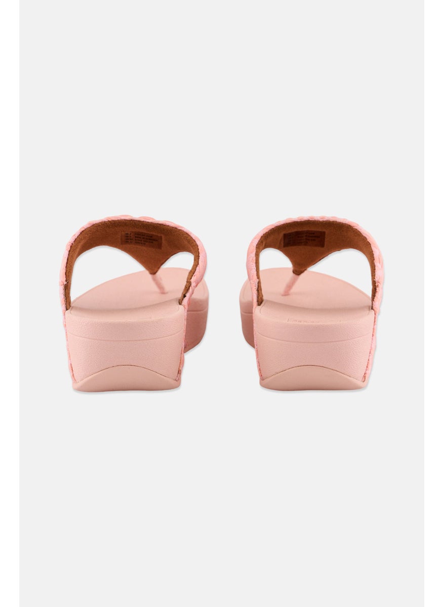 FitFlop Women Lulu Geo Slip On Sandals, Pink  - Image 4