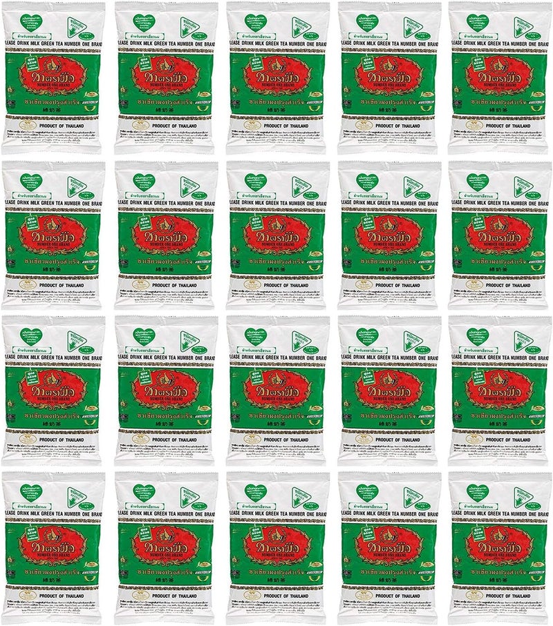 Number-One Wholesale 20x Number One Thai Milk Matcha Loose Leaf Green Tea - 200 Grams per Pack (Total 4,000 Grams) - Image 1
