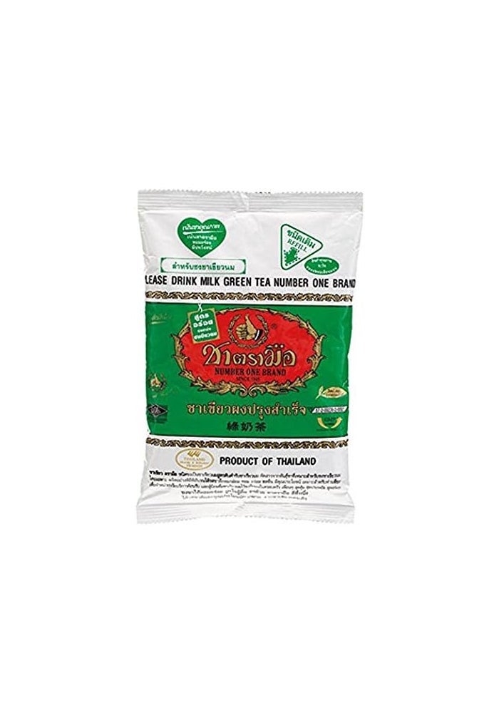 Number-One Wholesale 20x Number One Thai Milk Matcha Loose Leaf Green Tea - 200 Grams per Pack (Total 4,000 Grams) - Image 2